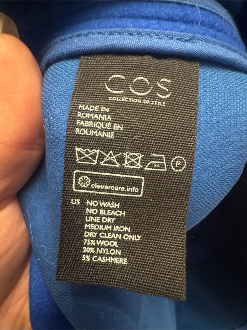 COS electric blue